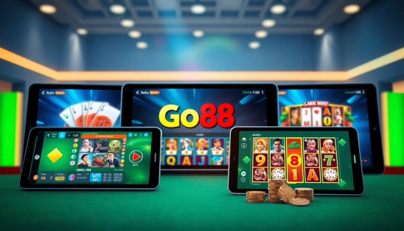 Experience the thrilling games at Trang chủ Go88 on modern digital devices.