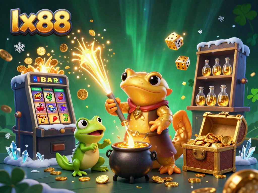 Experience the jackpot excitement at lx88 with golden alchemy and casino magic.