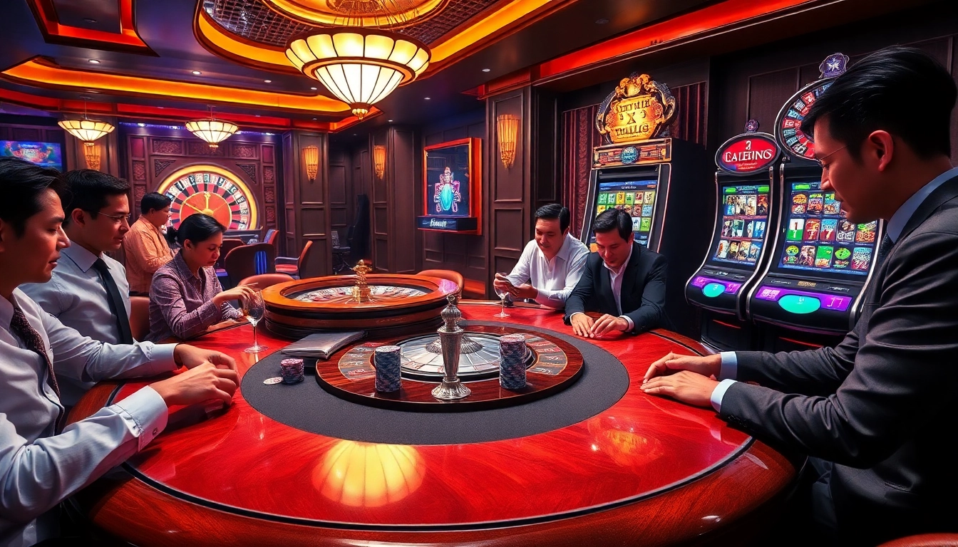 Experience the excitement of gambling at https://thabet1.net/ with vibrant chips and thrilling poker gameplay.