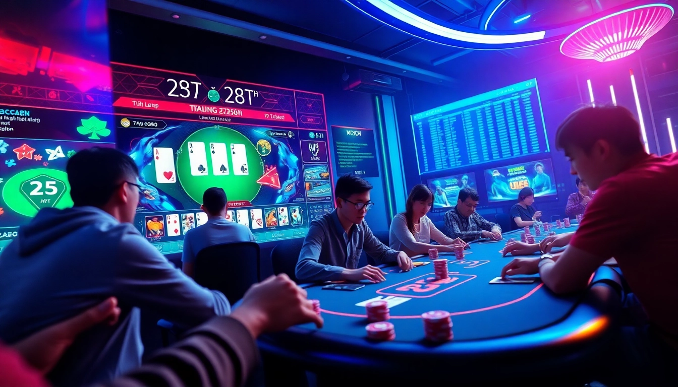 Discover the thrilling world of online gaming with topgamebaidoithuong.mx, featuring popular card games and vibrant digital interactions.