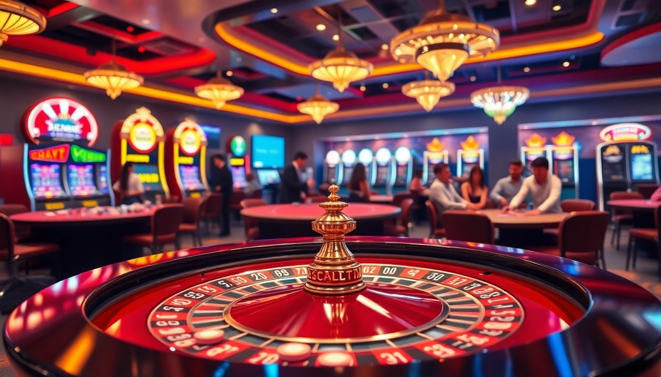 Experience the thrill of winning at Sunwin, featuring vibrant casino tables and exciting gameplay.