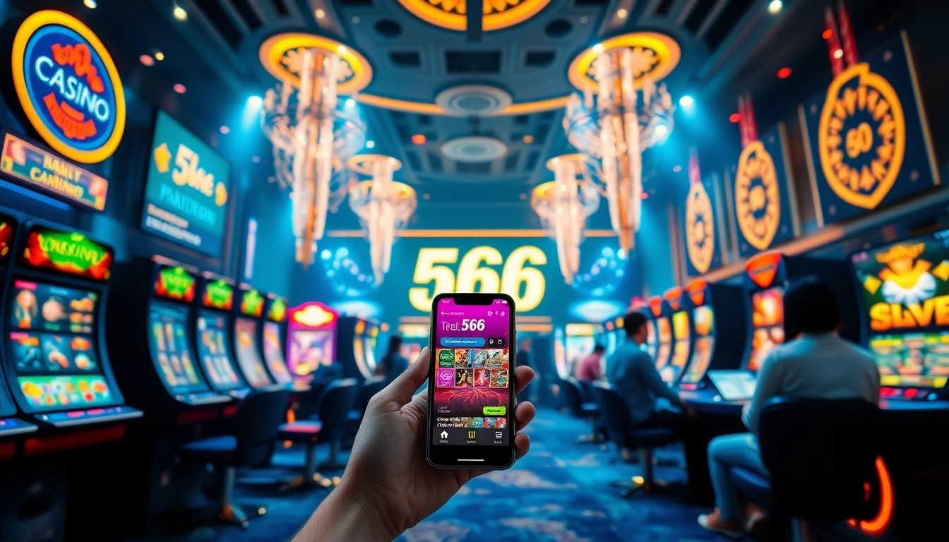 Discover thrilling online gaming experiences at https://566.beauty/ with vibrant casino visuals.