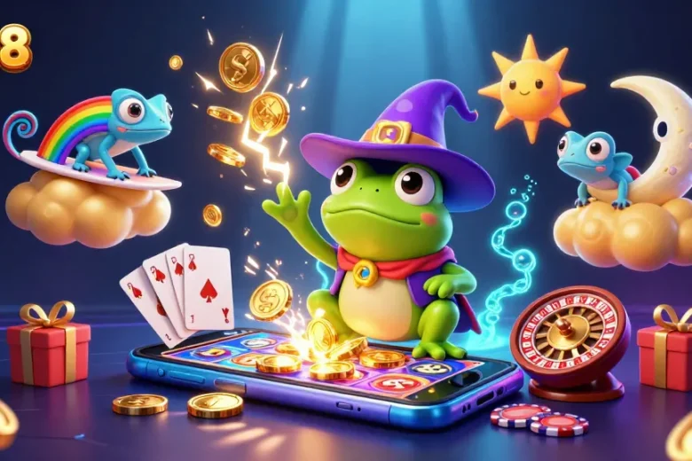 Join the magical xx88 casino adventure with golden coins and vibrant slot games.
